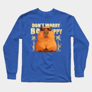 dont worry be happy Long Sleeve T-Shirt